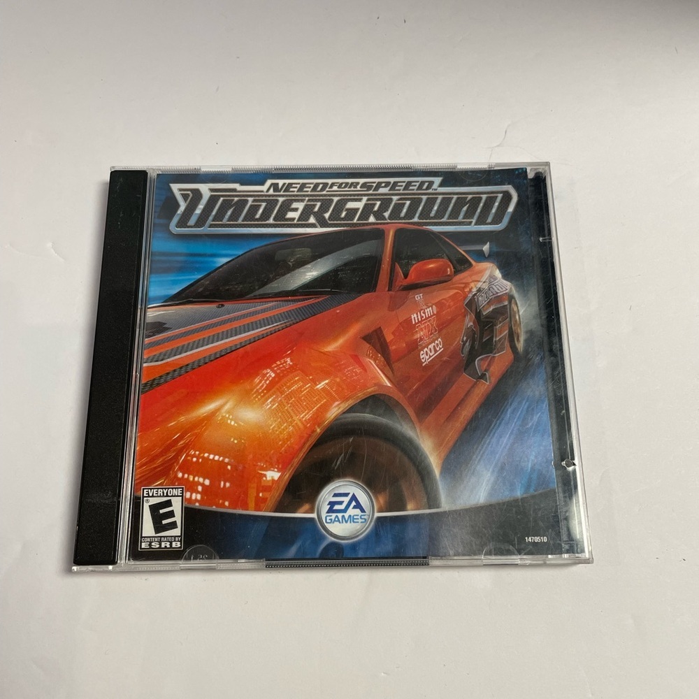 Need for Speed: Underground (PC, 2003)  Electronic Arts (Good Condition)